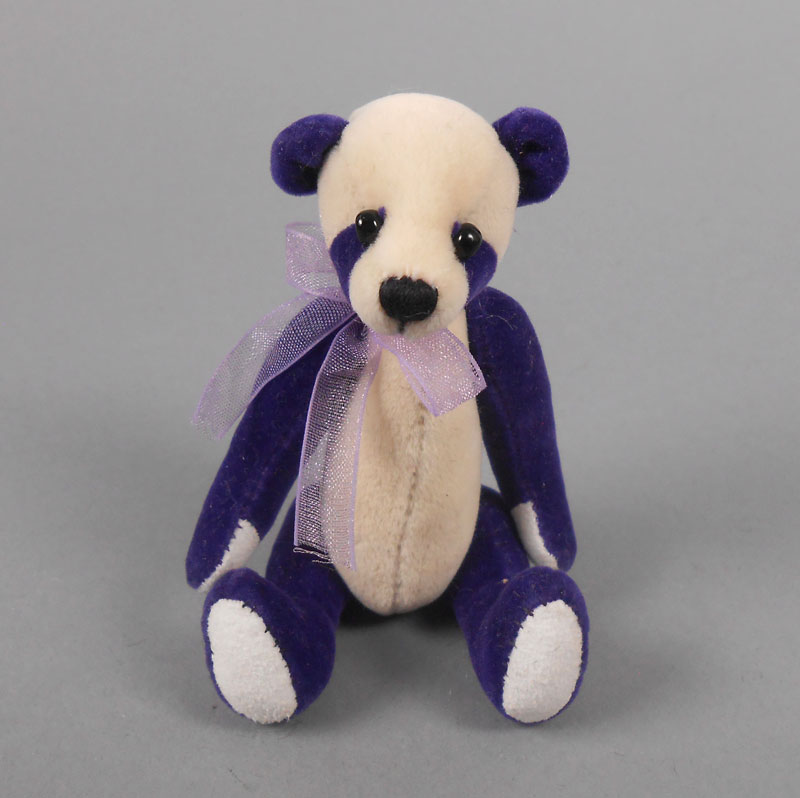 Purple and White Panda